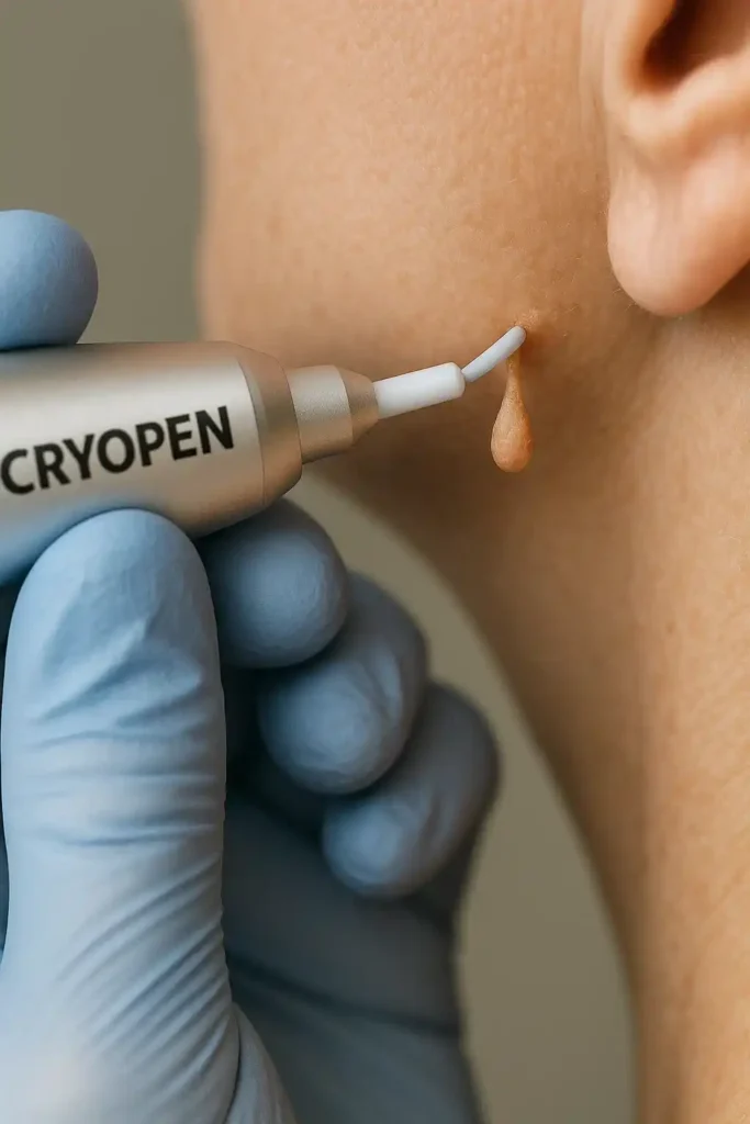 Cryopen for skin tags removal Llanelli speak to our team today!