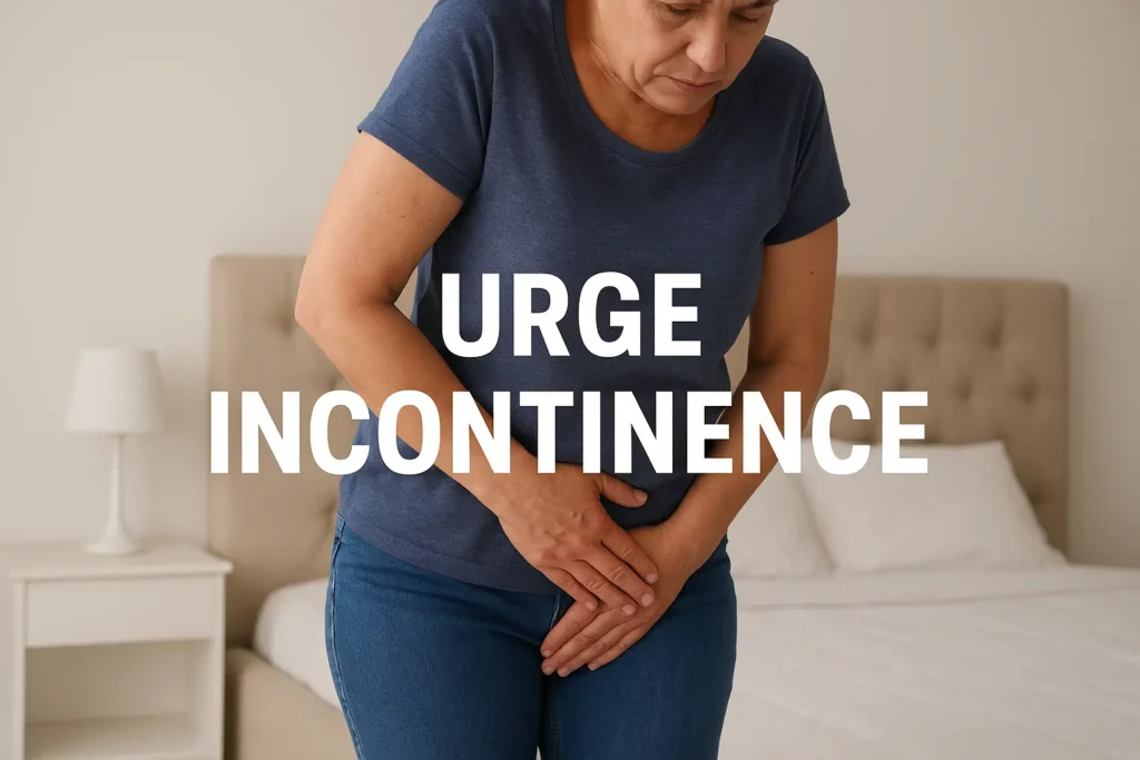 how to manage urge incontinence Llanelli symptoms