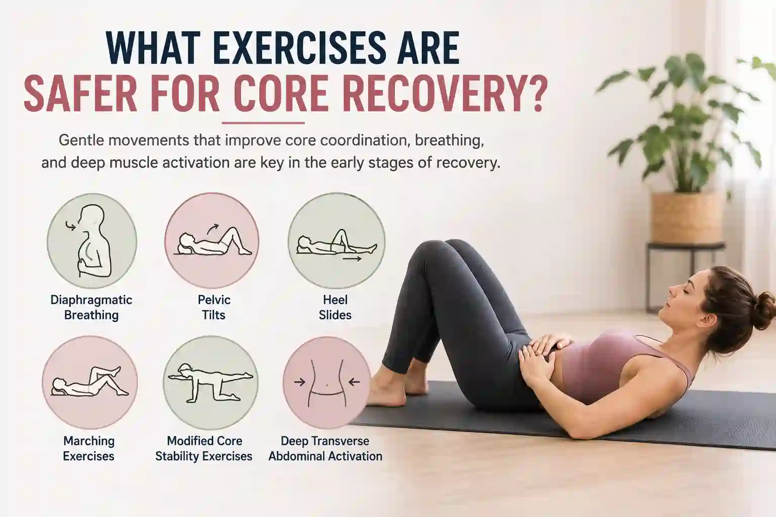 What Exercises Are Safer for Core Recovery Llanelli