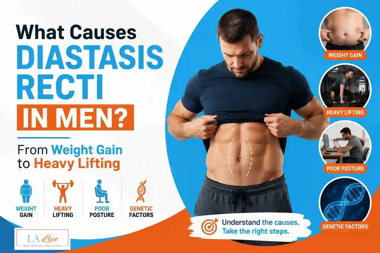 What Causes Diastasis Recti in Men? From Weight Gain to Heavy Lifting Llanelli